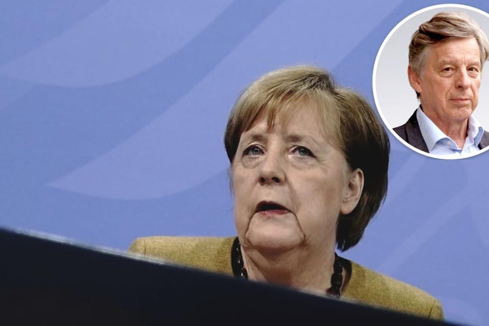 Kanzlerin Merkel nach dem Corona-Gipfel: Die Zahlen sprechen für sich.