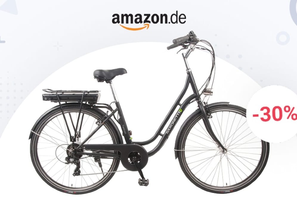 Schnäppchen-Tipp des Tages: Saxonette E-Bike im Retro-Look zum Tiefstpreis bei Amazon.