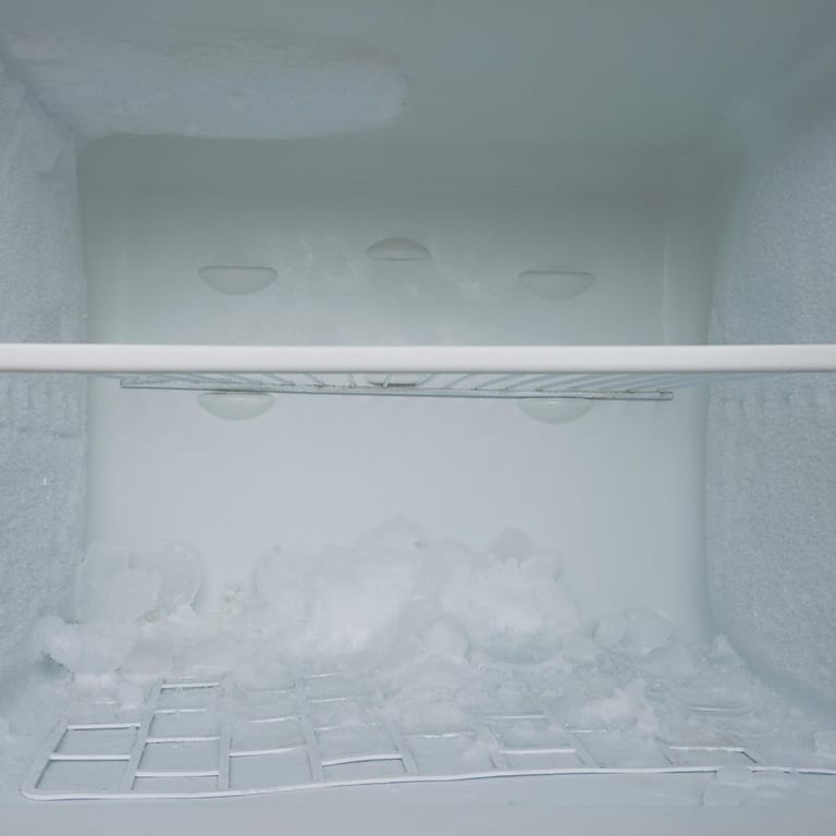 Kühlschrank: Ist der Innenraum vereist, kann sich das negativ auf den Stromverbrauch auswirken.