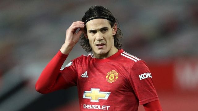 Wurde für drei Pflichtspiele gesperrt: Edinson Cavani von Manchester United.