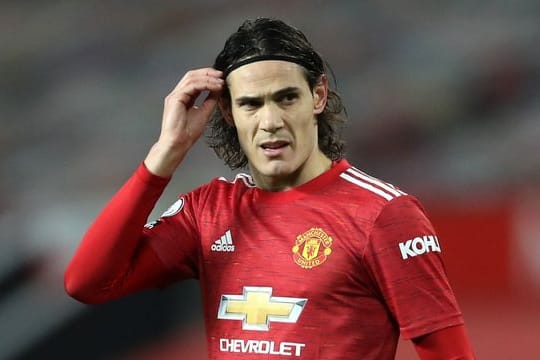 Wurde für drei Pflichtspiele gesperrt: Edinson Cavani von Manchester United.