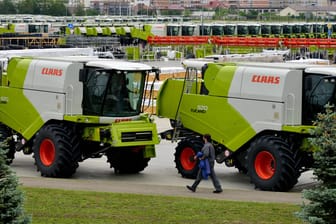 Mähdrescher von Claas (Symbolbild): Der Sohn des Claas-Konzerns, Helmut Claas, ist tot.