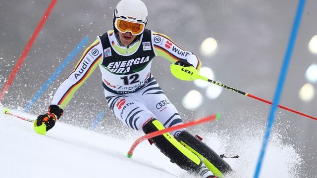 Siegte im Slalom in Zagreb: Linus Straßer.