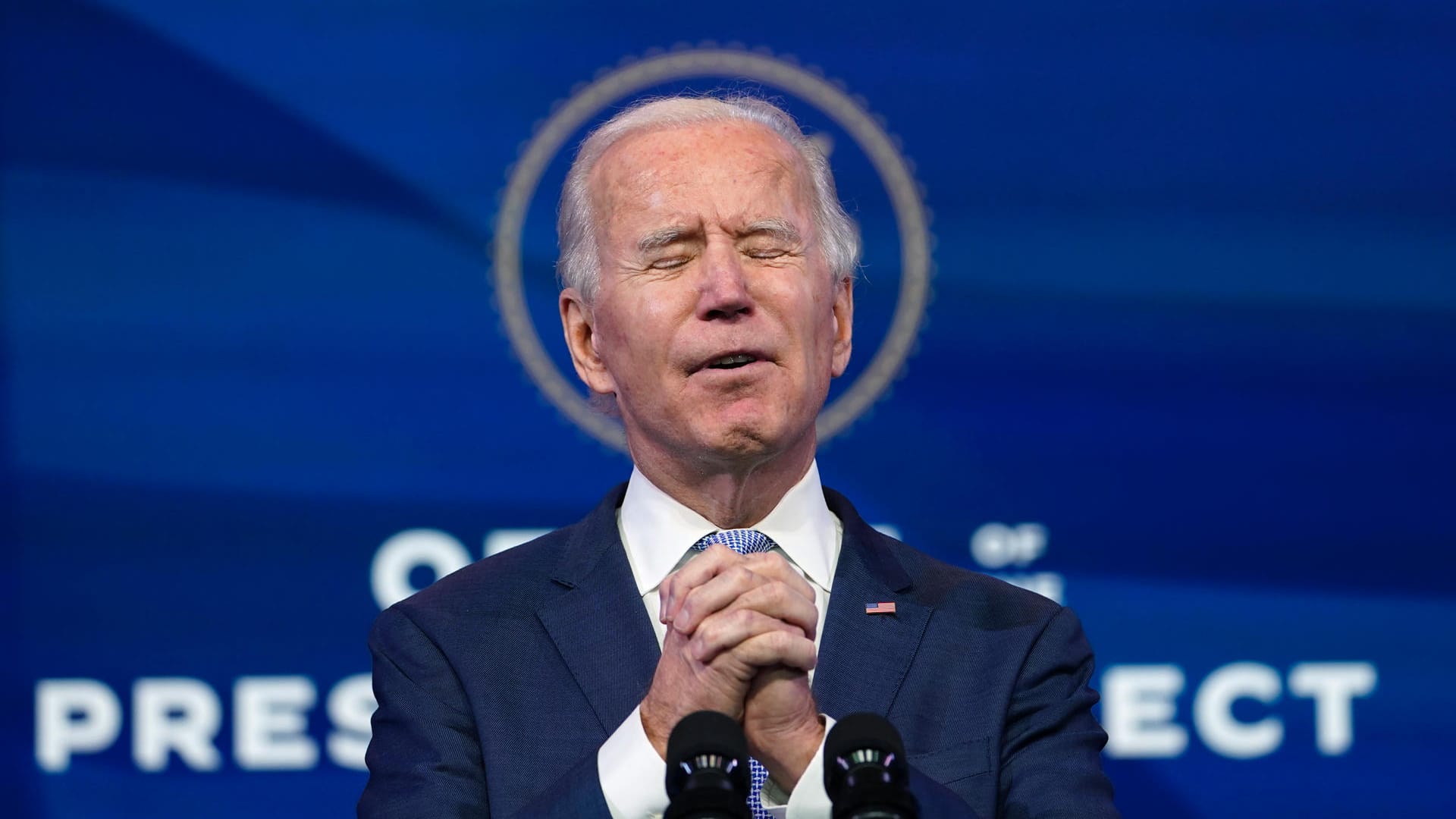 Der gewählte Präsident Joe Biden will Amerika nun befrieden.