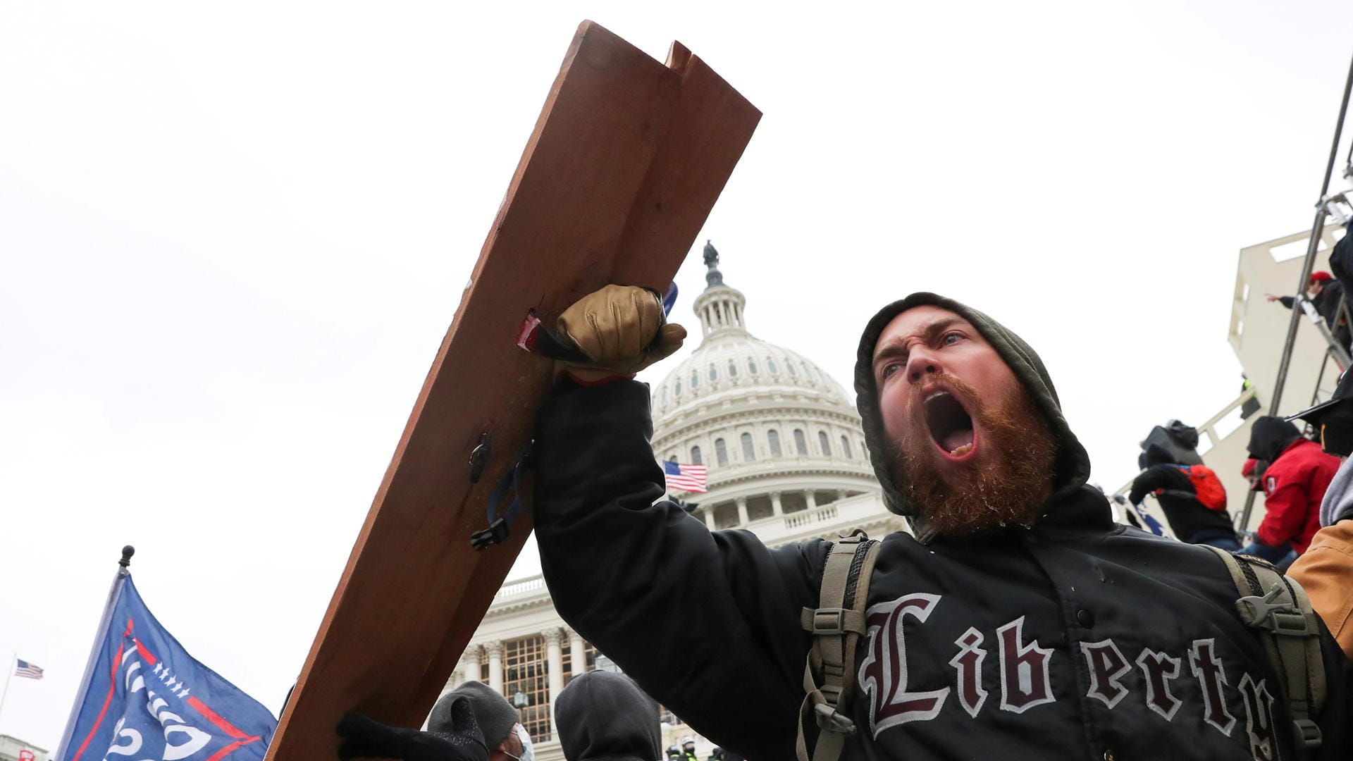 Radikale Trump-Anhänger stürmten das US-Parlament auf dem Kapitol in Washington.