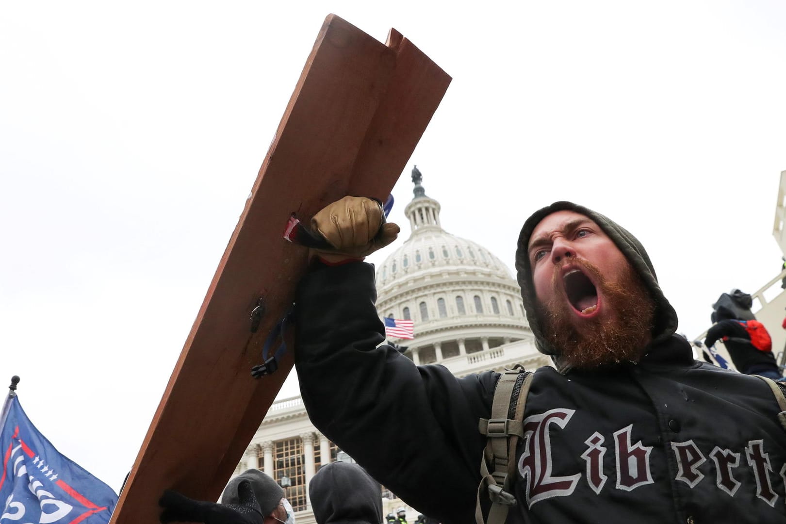 Radikale Trump-Anhänger stürmten das US-Parlament auf dem Kapitol in Washington.