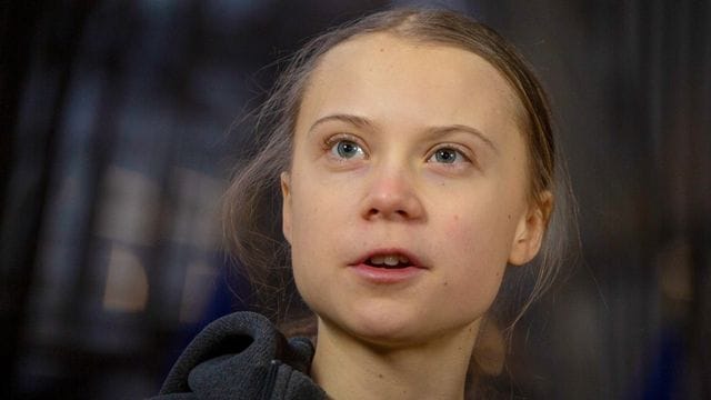 "Unser Teil der Welt hat sich im Pariser Klimaabkommen dazu verpflichtet, die Richtung vorzugeben", sagt Greta Thunberg. "Unser Teil der Welt hat sich im Pariser Klimaabkommen dazu verpflichtet, die Richtung vorzugeben", sagt Greta Thunberg.