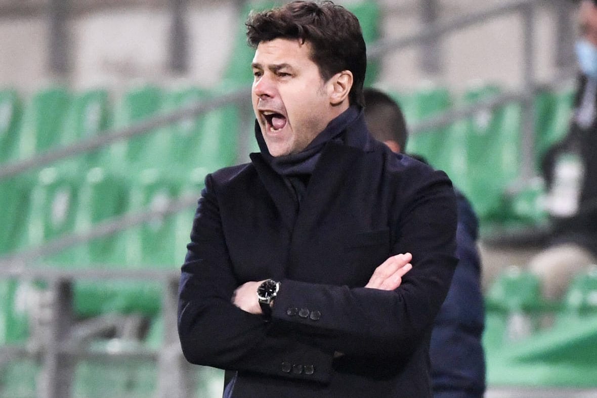 Mauricio Pochettino: Der neue PSG-Trainter patzte zum Auftakt.