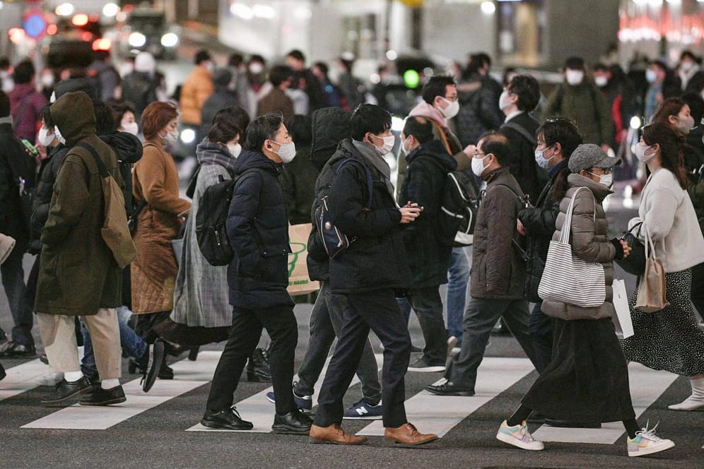 Steigende Corona-Fallzahlen: Tokio musste erneut den Notstand verhängen.