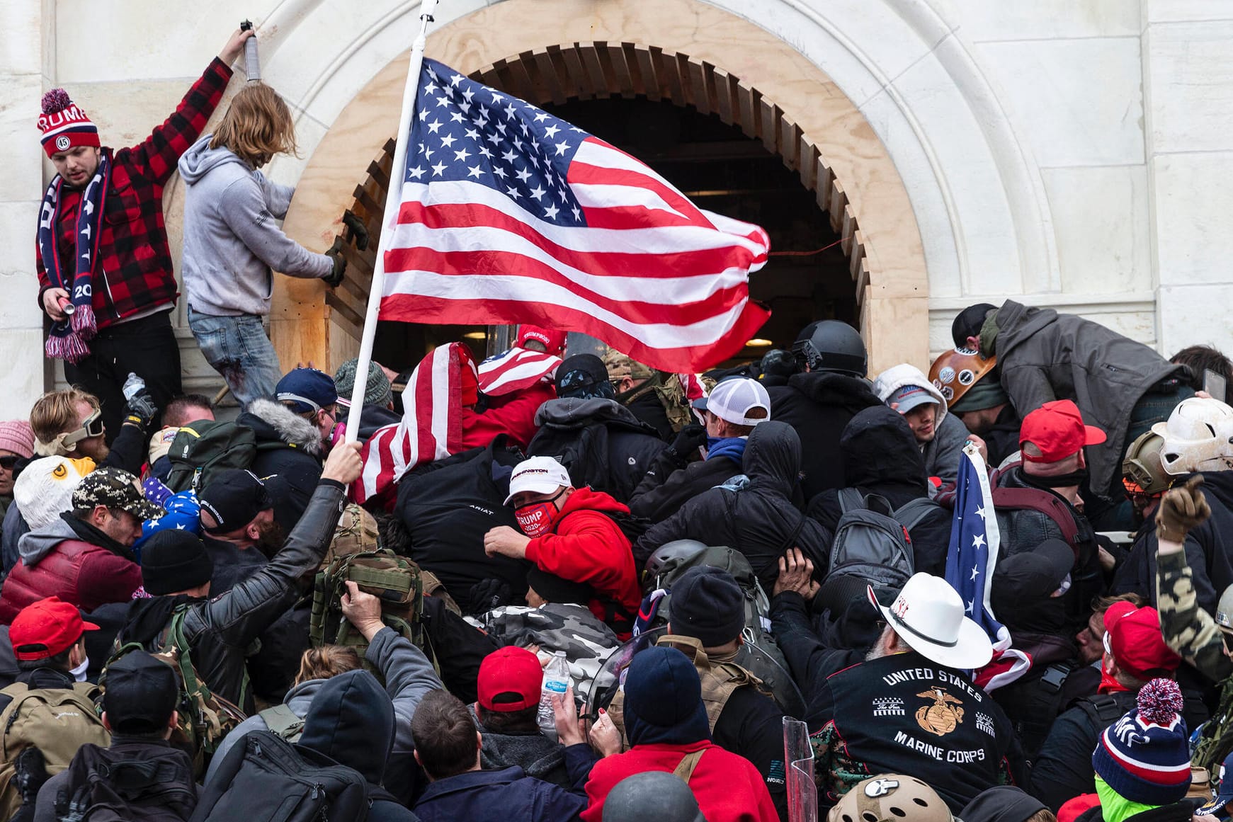 Trump-Fans am Kapitol: Könnte es nach der Präsidentschaftswahl erneut zu Ausschreitungen kommen?