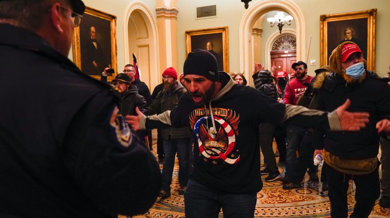 Kapitol in Washington, D.C.: Trump-Anhänger sorgten für Tumulte in dem Gebäude.