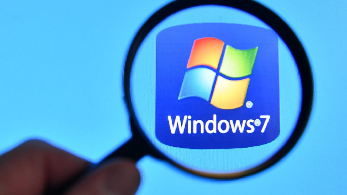 Windows 7: Das veraltete System wird in Deutschland noch auf Millionen PCs eingesetzt.