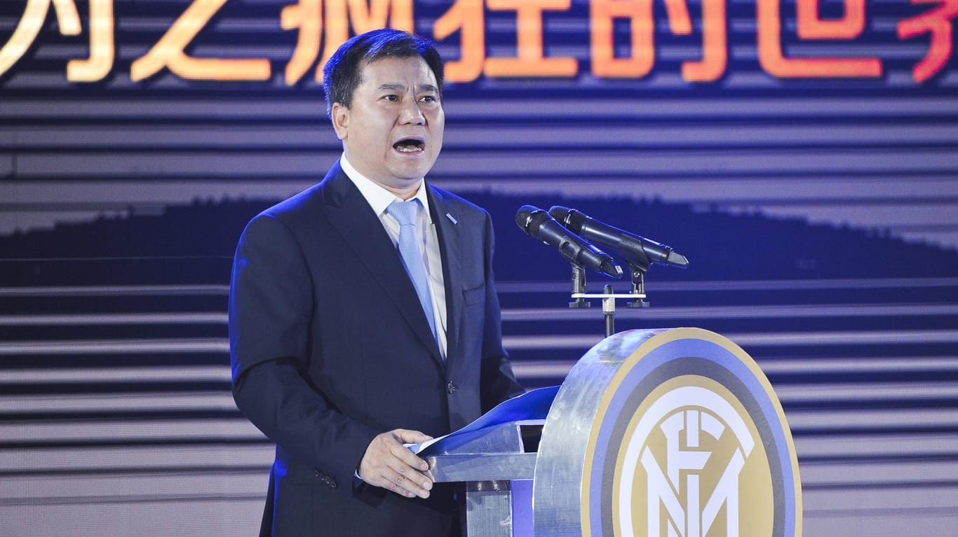 Zhang Jindong: Der Chinese ist seit Sommer 2016 Besitzer des italienischen Topklubs Inter Mailand.