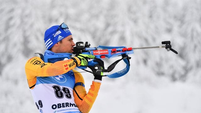 Simon Schempp kam in Oberhof im Sprint nur auf den 58.