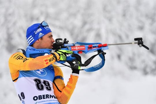 Simon Schempp kam in Oberhof im Sprint nur auf den 58.