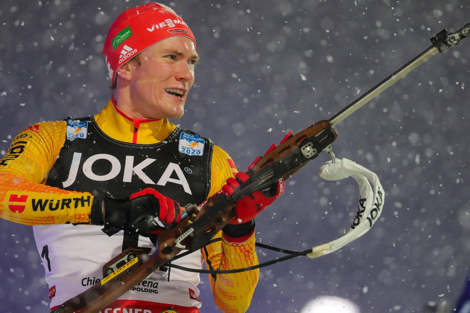 Benedikt Doll: Der Biathlet enttäuschte im Sprint, lieferte aber das beste deutsche Ergebnis ab.