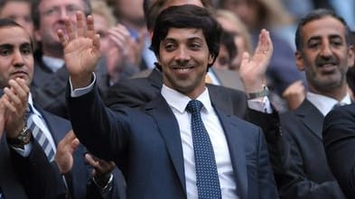 Man-City-Besitzer Scheich Mansour bin Zayed (M.