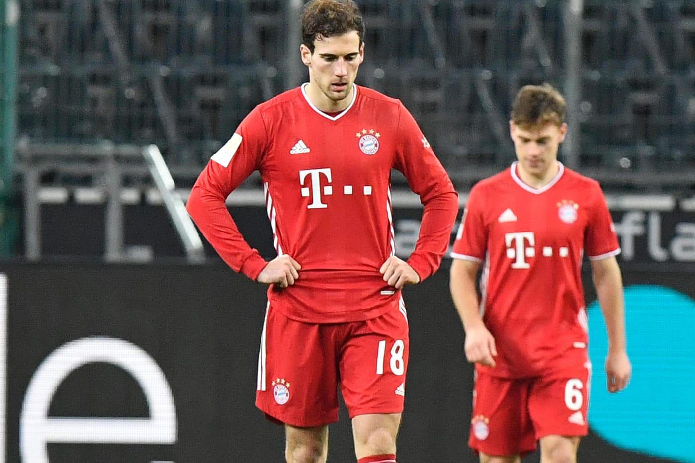 Enttäuscht nach dem 2:3 in Gladbach: Bayern-Star Leon Goretzka.