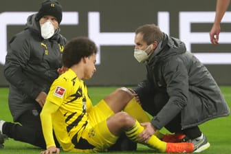 Behandlungspause: Axel Witsel musste gegen Leipzig ausgewechselt werden.