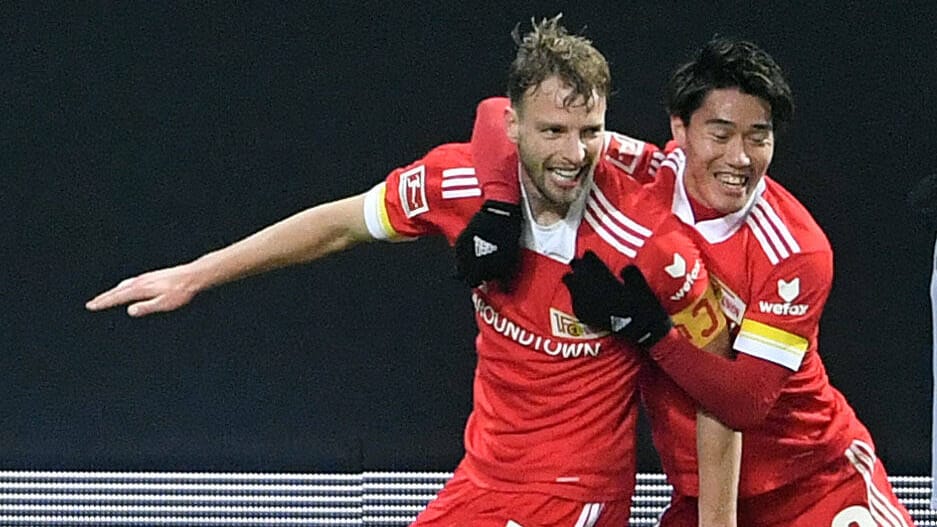 Marvin Friedrich und Keita Endo von Union Berlin: Die Köpenicker sind das Überflieger-Team der Liga.