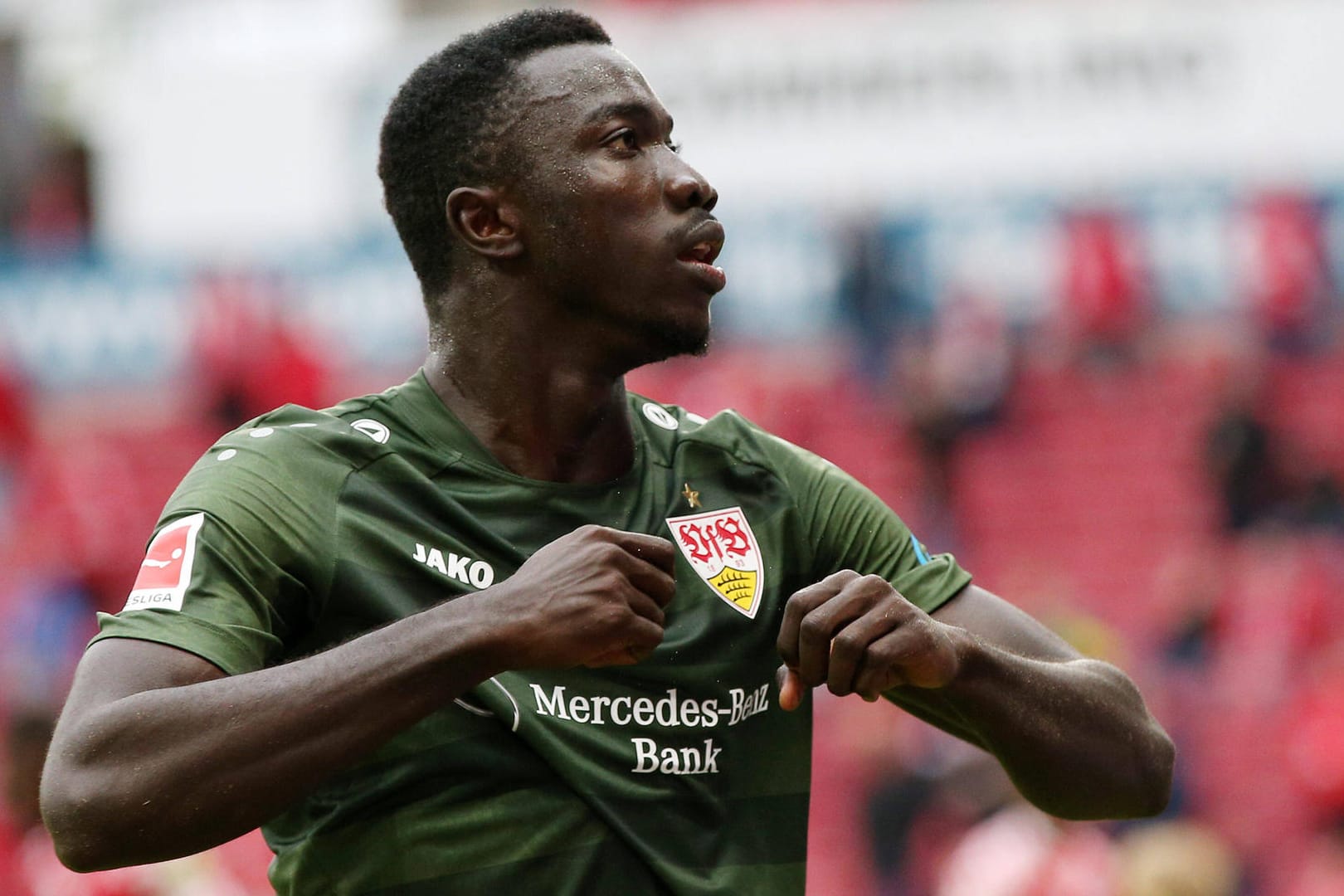 Silas Wamangituka: Der Stürmer erzielte das 2:0 für den VfB in Augsburg.