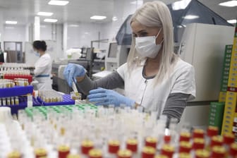 Ein Labor für Infektionskrankheiten in Moskau: Weltweit beobachten Experten einen Rückgang – mit Ausnahme von Covid-19.