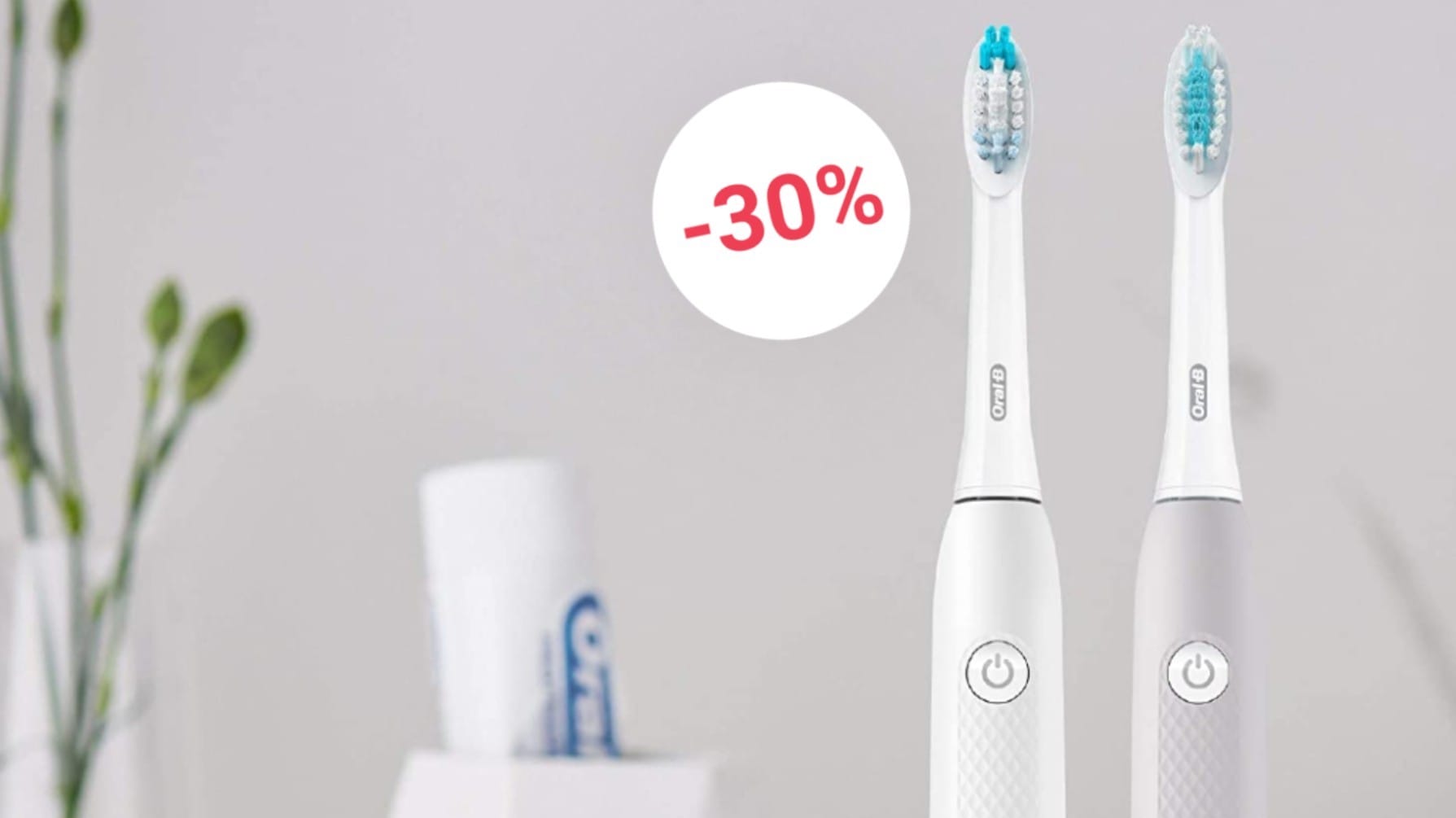 Die Oral-B Pulsonic ist heute im Doppelpack bei Amazon stark reduziert.