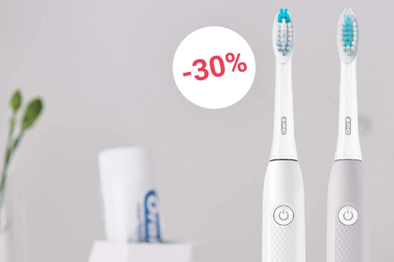 Die Oral-B Pulsonic ist heute im Doppelpack bei Amazon stark reduziert.