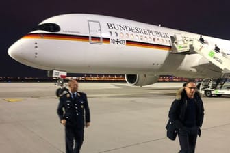 Bundesaußenminister Heiko Maas ist als erstes Mitglied der Bundesregierung mit dem neuen Flugzeug zu einem Staatsbesuch gestartet.