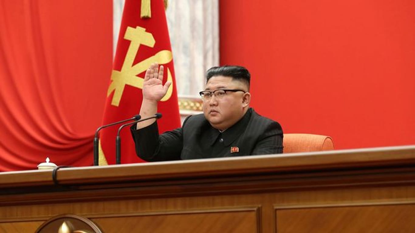Zuletzt Parteivorsitzender, jetzt Generalsekretär: Kim Jong Un bleibt unangefochten Nordkoreas Machthaber.