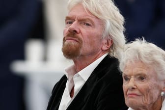 Sie standen sich sehr nahe: Richard Branson und seine Mutter Eve.