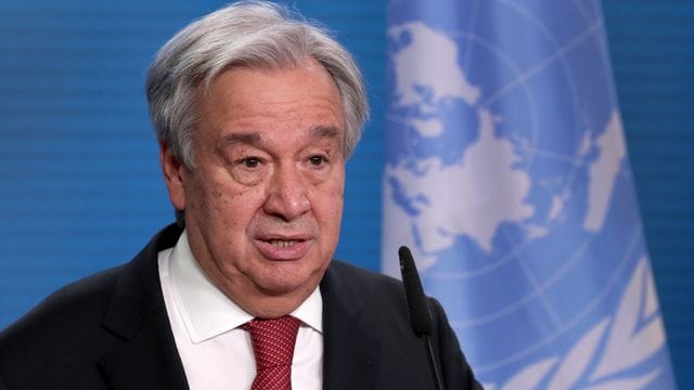 Der Portugiese António Guterres will weitere fünf Jahre Generalsekretär der Vereinten Nationen bleiben. Der Portugiese António Guterres will weitere fünf Jahre Generalsekretär der Vereinten Nationen bleiben.