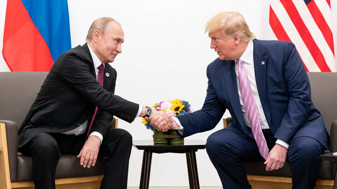 Wladimir Putin und Donald Trump: Für Russland war die Ära Trump eine gute Zeit, sagt Stephan Bierling.