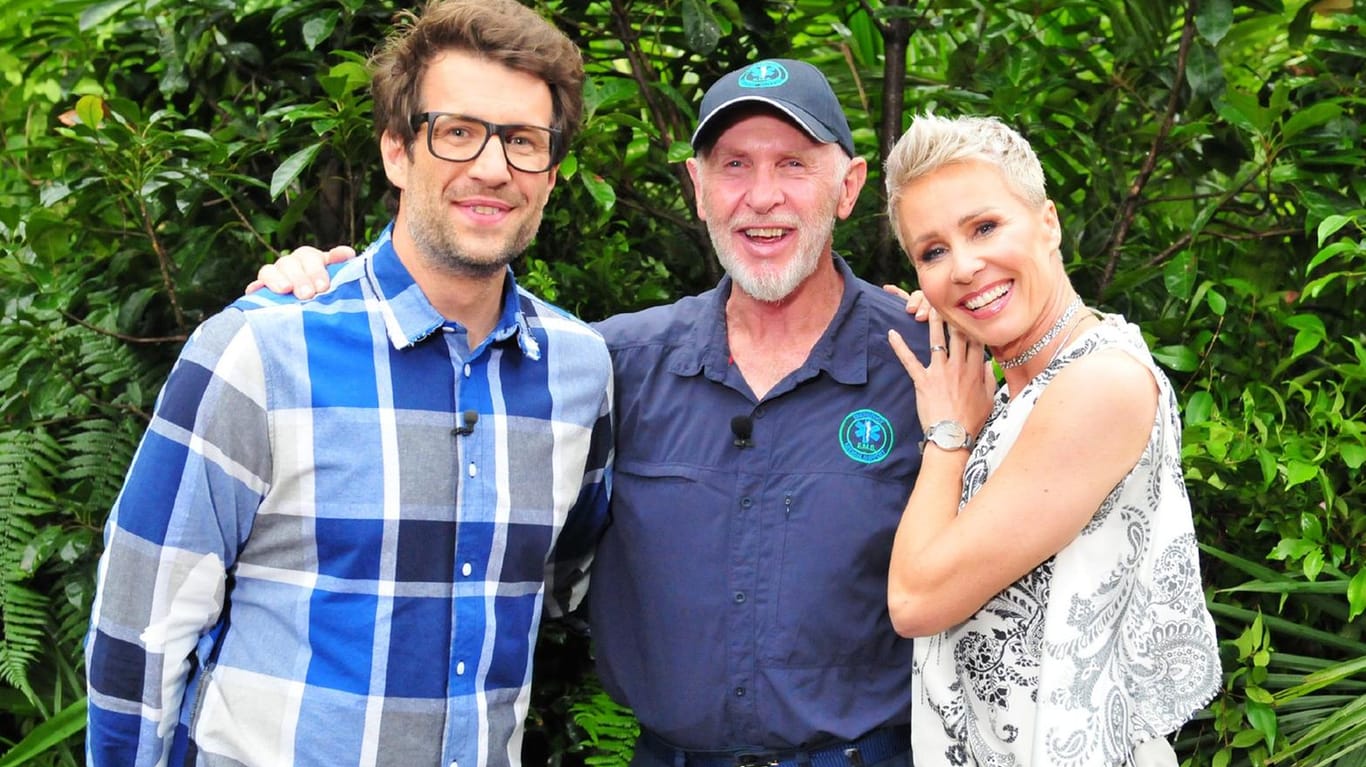 Dr. Bob mit Daniel Hartwich und Sonja Zietlow: So kennt man ihn eigentlich. Dr. Bob mit Daniel Hartwich und Sonja Zietlow: So kennt man ihn eigentlich.