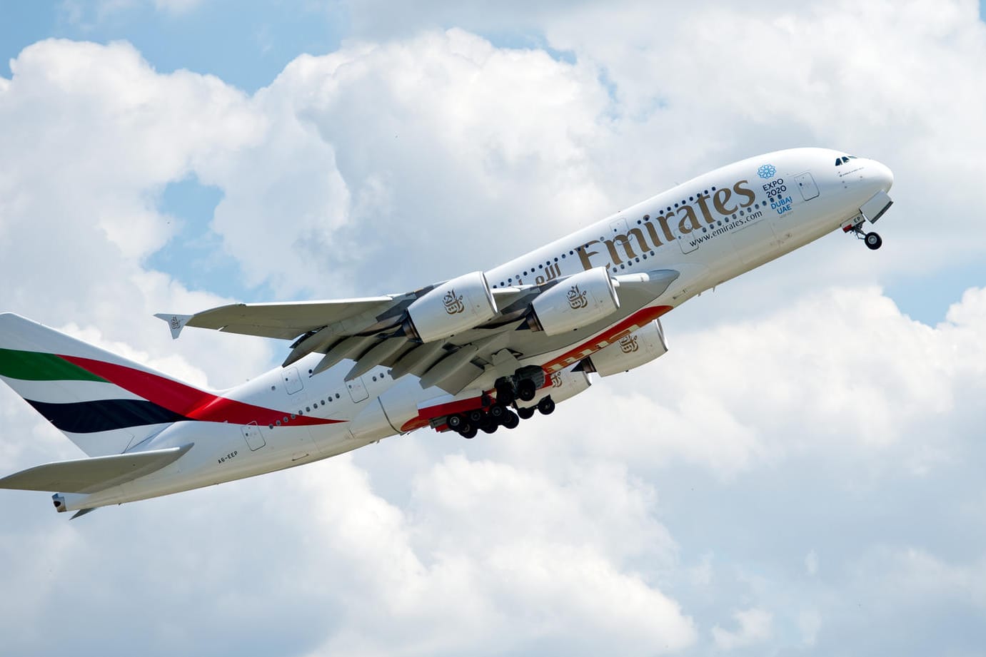 Emirates: Die Golf-Airline hat laut Experten im Ausnahmejahr 2020 ihren Titel als sicherste Fluggesellschaft der Welt verteidigt.