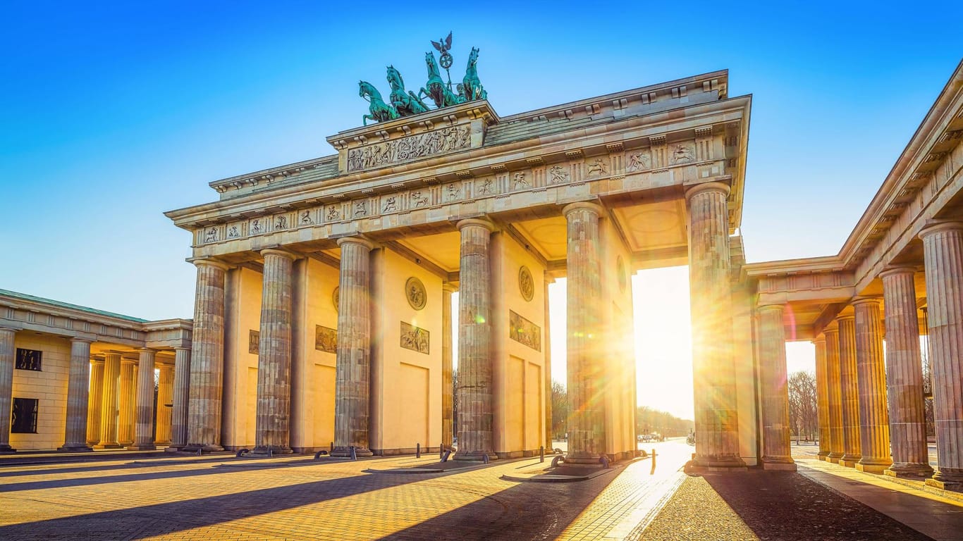 Es kommen auch wieder bessere Zeiten: Brandenburger Tor in Berlin