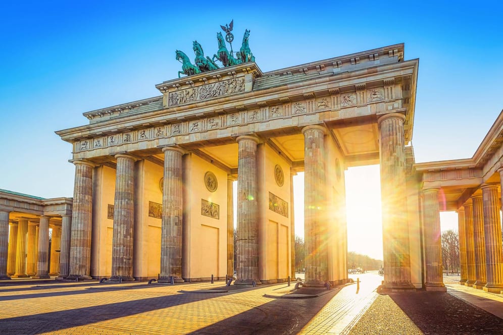 Es kommen auch wieder bessere Zeiten: Brandenburger Tor in Berlin
