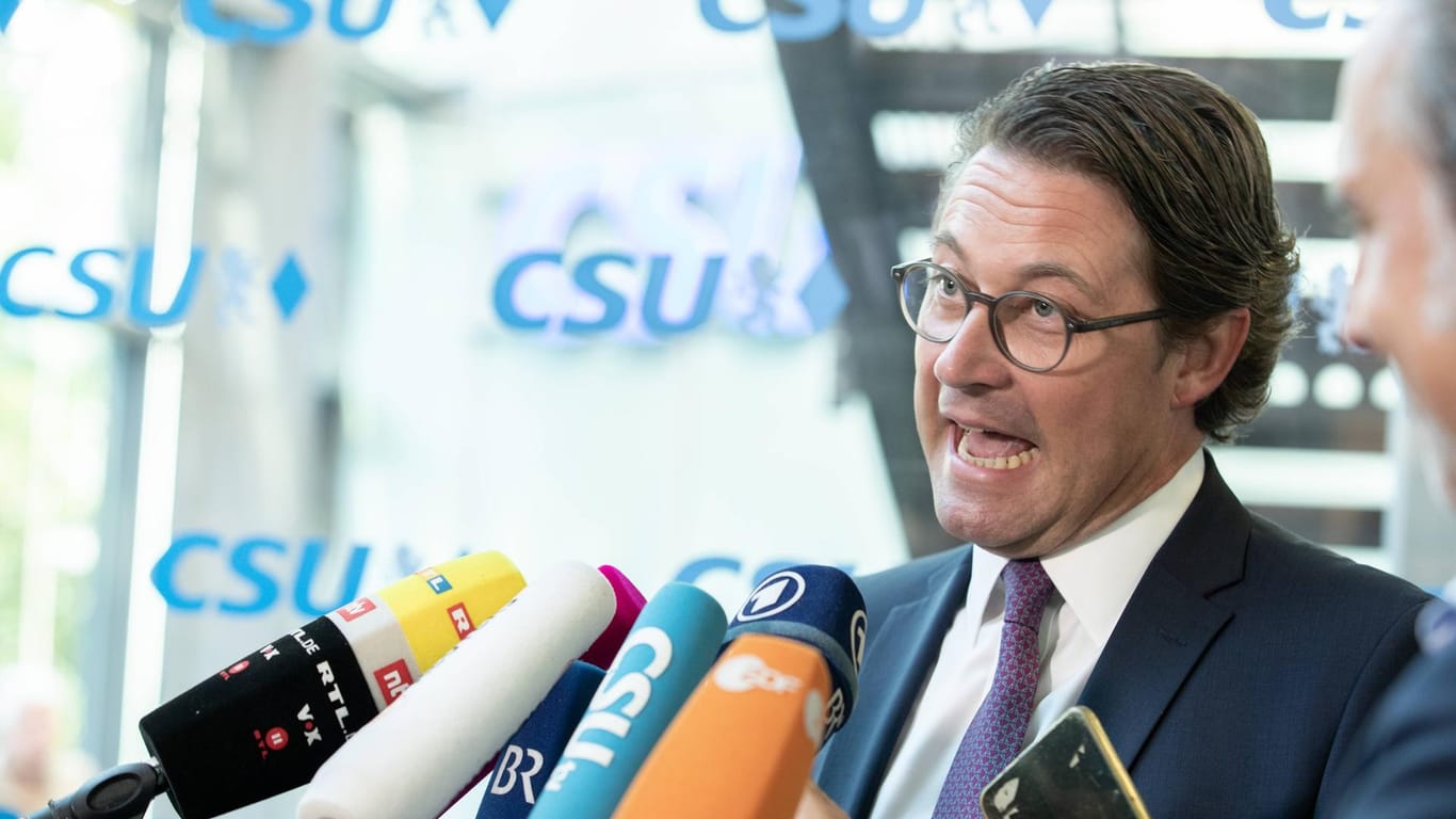 Viel mit Selbstverteidigung beschäftigt: Bundesverkehrsminister Andreas Scheuer