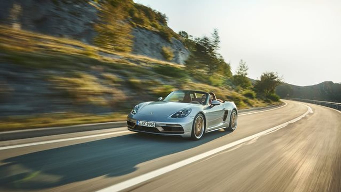 Porsche: Während sich der Boxster in 25 Jahren mittlerweile mehr als 350.000 Mal verkauft hat, wird das Jubiläumsmodell eine Rarität bleiben.