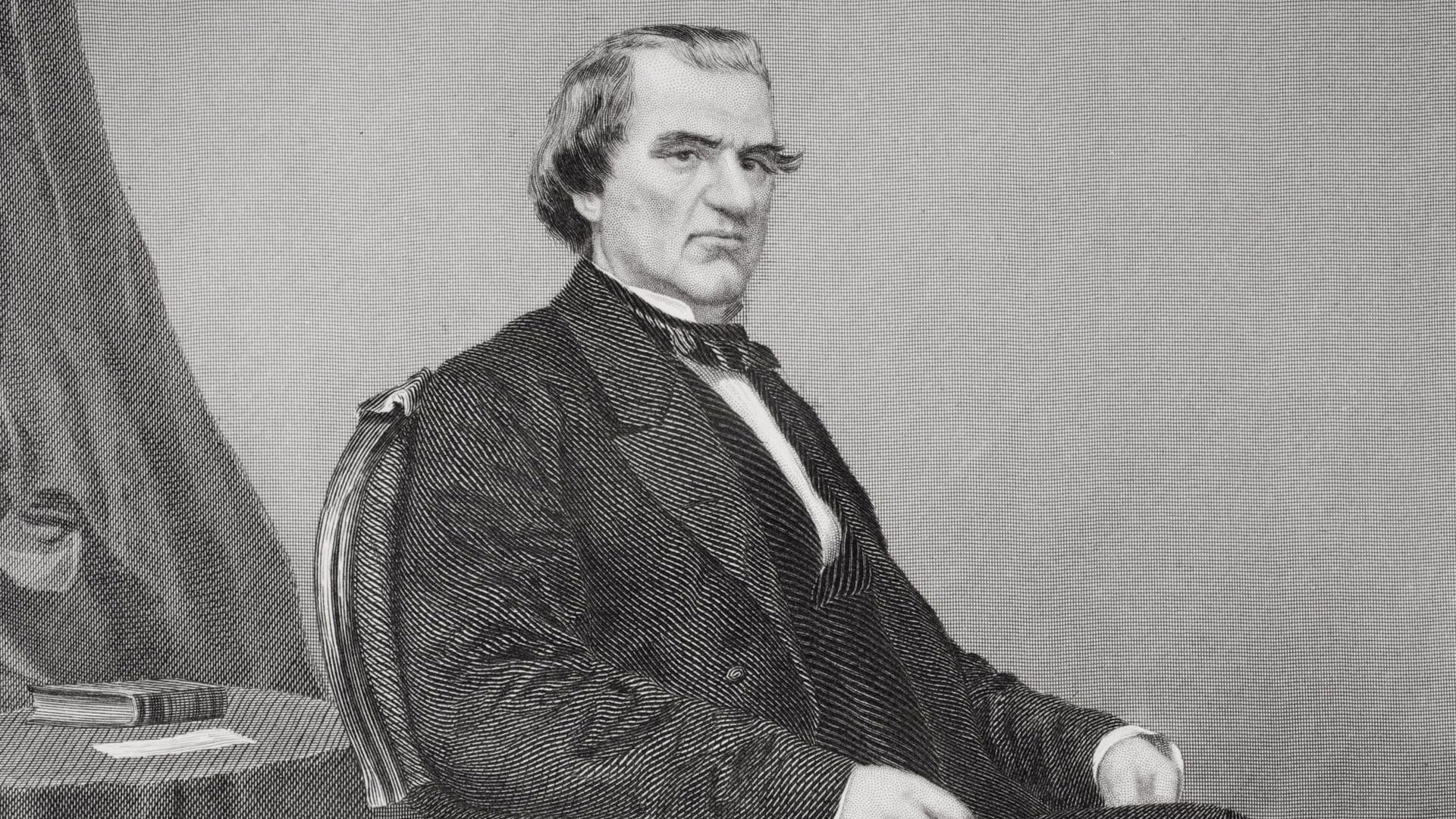 Andrew Johnson: Der 17. Präsident der Vereinigten Staaten war von 1865 bis 1869 im Amt.