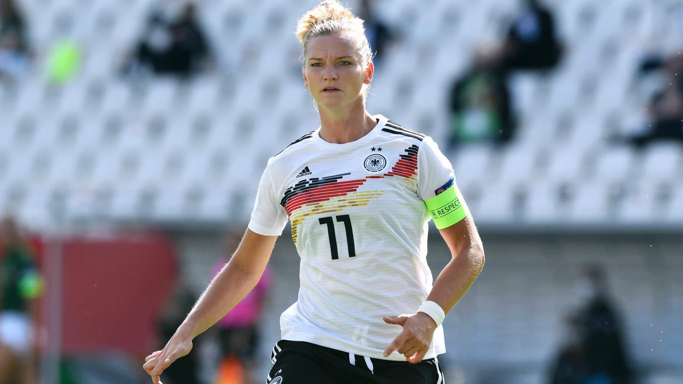 Mit 108 Länderspielen zählt Alexandra Popp zu den wichtigsten Nationalspielerinnen der DFB-Geschichte.
