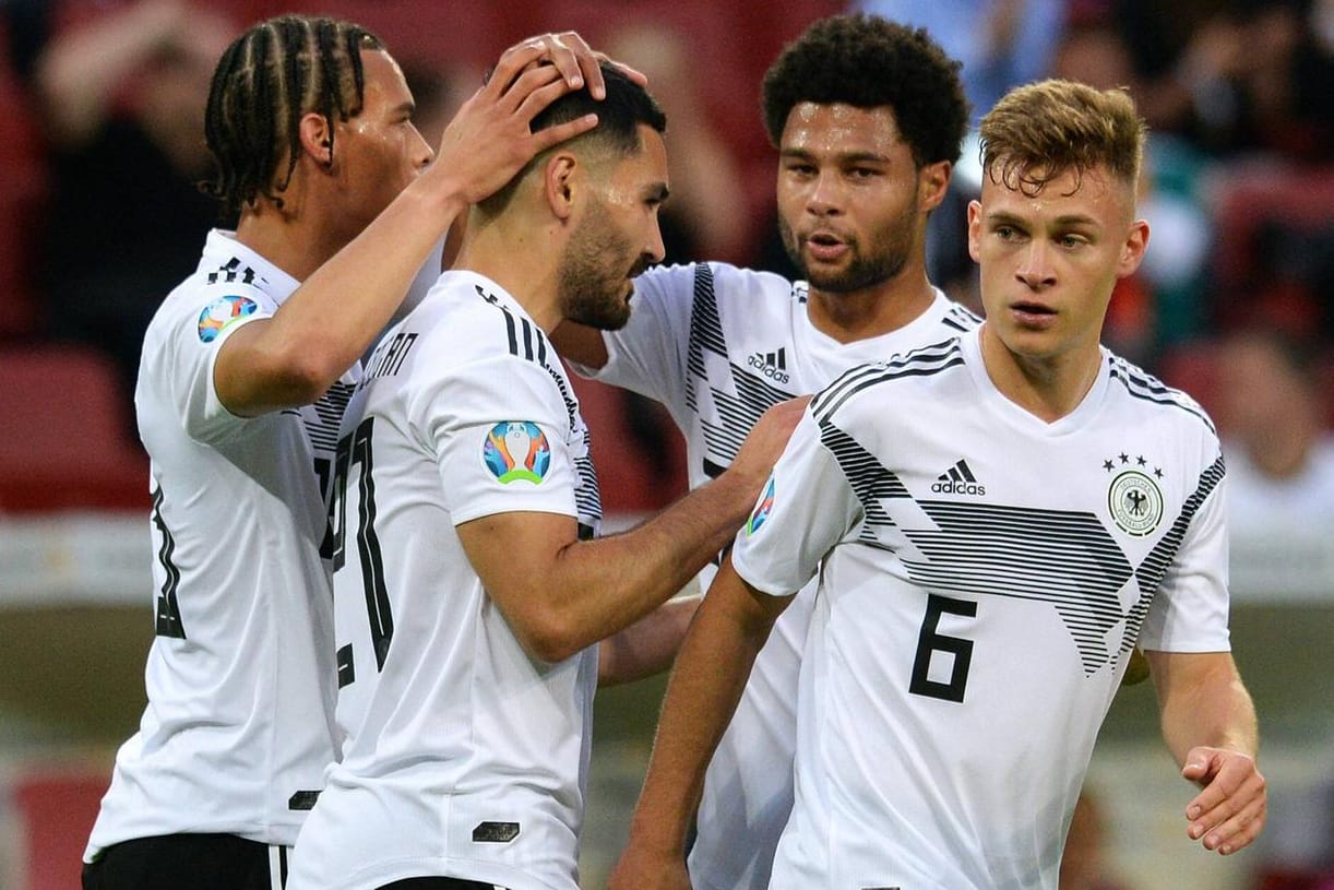 Leroy Sané, Ilkay Gündogan, Serge Gnabry und Joshua Kimmich (v.l.n.r.): Vier Nationalspieler, die erfolgreiche Beispiele der Talentausbildung sind. Doch es gibt auch einige Gegenbeispiele.