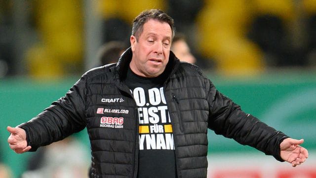 Bei Dresden-Trainer Markus Kauczinski wurde das Coronavirus festgestellt. Bei Dresden-Trainer Markus Kauczinski wurde das Coronavirus festgestellt.