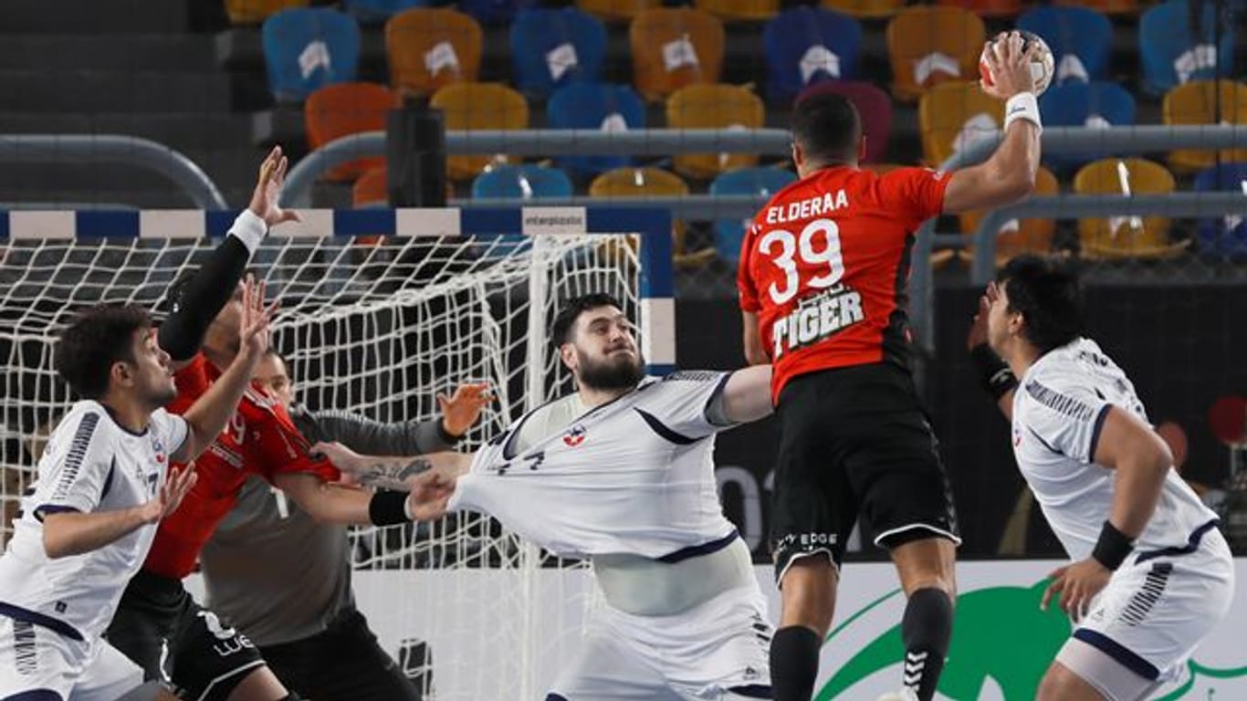 Gastgeber Ägypten setzte sich gegen Chile durch.