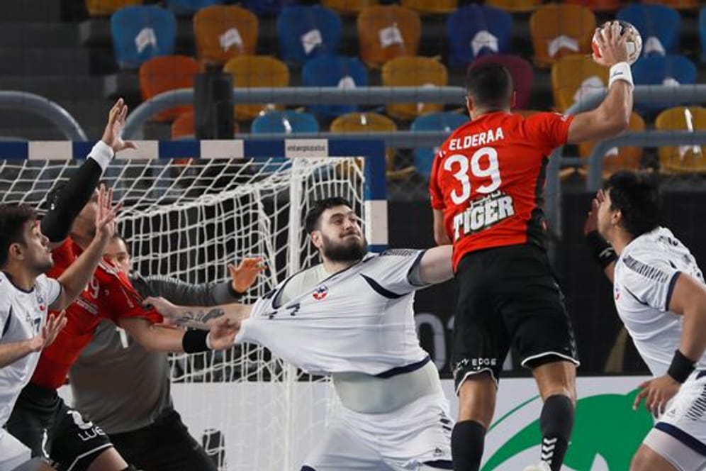 Gastgeber Ägypten setzte sich gegen Chile durch.