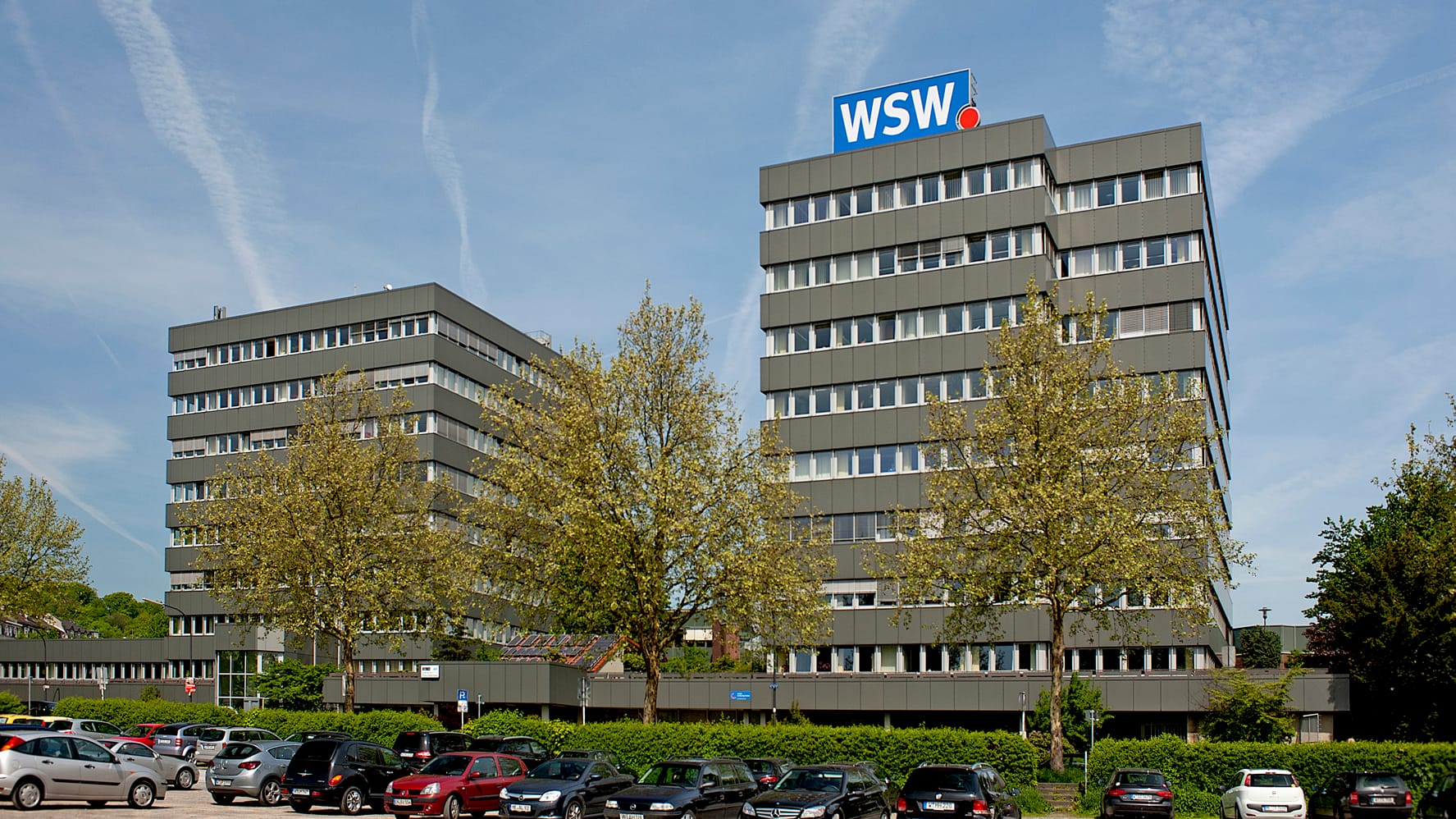 Das Verwaltungshaus der Wuppertaler Stadtwerke (Archivbild): Die WSW Energie & Wasser AG wurde als Top-Lokalversorger 2021 ausgezeichnet. Das Verwaltungshaus der Wuppertaler Stadtwerke (Archivbild): Die WSW Energie & Wasser AG wurde als Top-Lokalversorger 2021 ausgezeichnet.