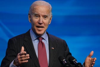 Joe Biden: Der gewählte Präsident will die US-Bürger in der Corona-Krise finanziell mehr unterstützen.