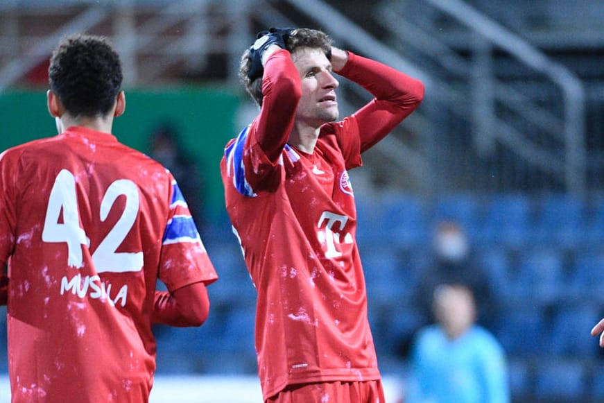 Thomas Müller: Der Bayern-Star ließ seiner schlechten Laune in einem TV-Interview freien Lauf.