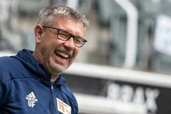 Hat derzeit gut Lachen; Union-Coach Urs Fischer.