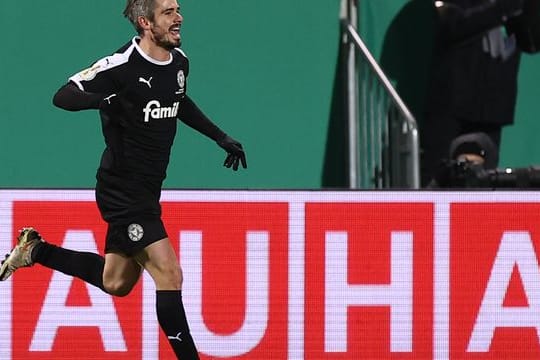 Kieler Pokalheld gegen die Bayern: Fin Bartels.